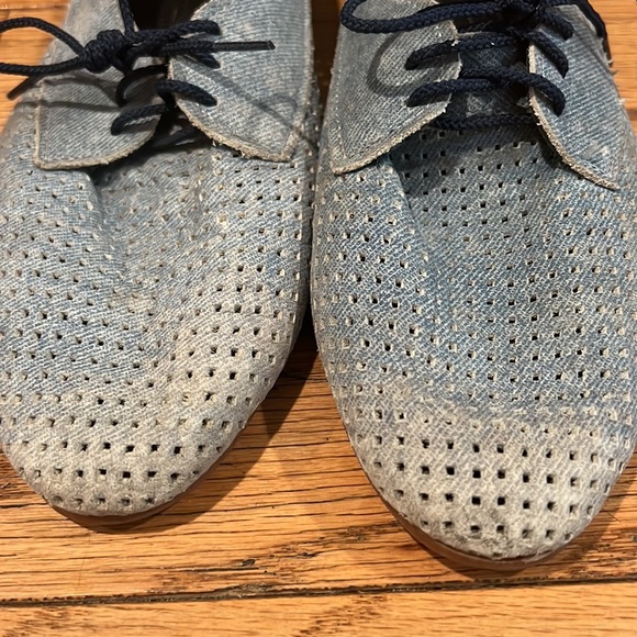 Blue denim shoes - Picture 4 of 4